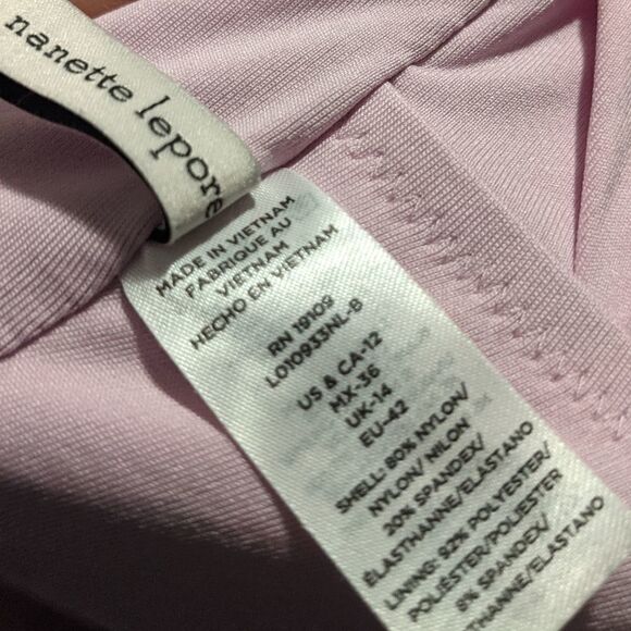 Nanette Lepore Val V-Neck One Piece Swimsuit Swim - Picture 10 of 10